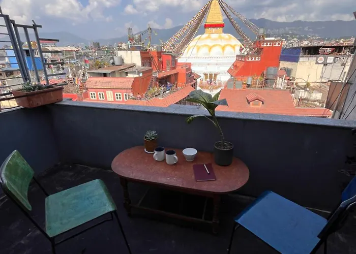Front Stupa View Gasthof