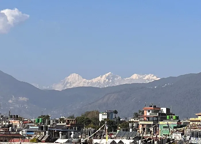 Front Stupa View Kathmandu